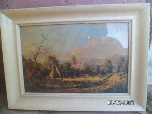 OLD FRAMED Charl van Niekerk print