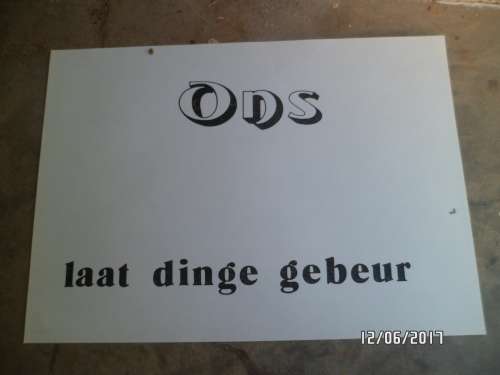 Rare SADF SWAPO SWA PROPAGANDA POSTER A4 SIZE not often  seen as these posters was used in the