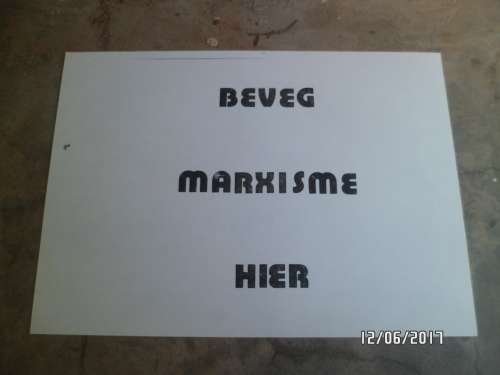 Rare SADF SWAPO SWA PROPAGANDA POSTER A4 SIZE not often  seen as these posters was used in the