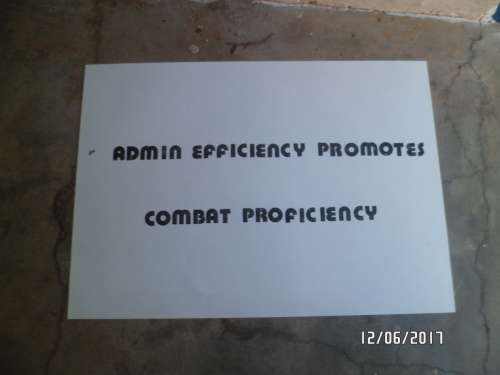 Rare SADF SWAPO SWA PROPAGANDA POSTER A4 SIZE not often  seen as these posters was used in the