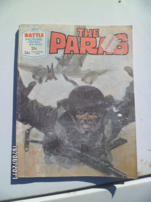 BATTLE PICTURE LIBRARY NO 1444 THE PARAS COMIC
