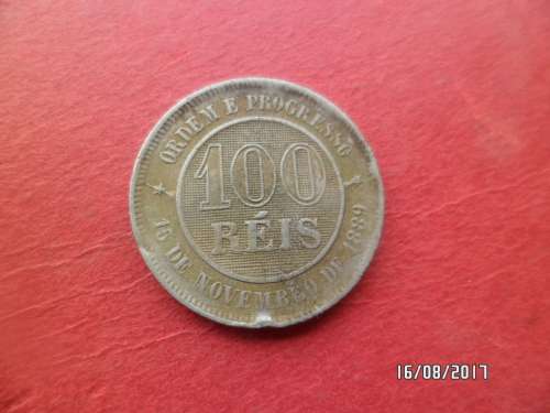 100 REIS 1893 coin