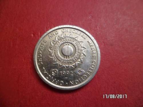 JIMMY COOK 1992 SHOPRITE AND CHECKERS MEDAL