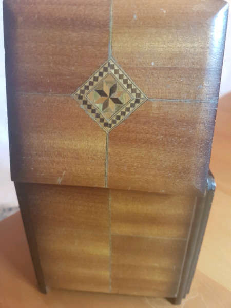 RARE Stunning Art Deco Cuckoo Musical Cigarette Dispenser!!