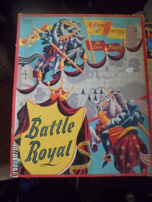 VINTAGE BATTLE ROYAL BOARD GAME, COMPLETE