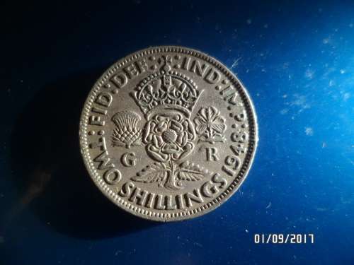 1948 two shillings