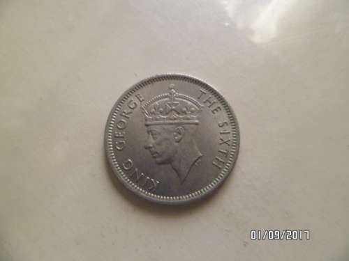 1950 10 cents Malaya