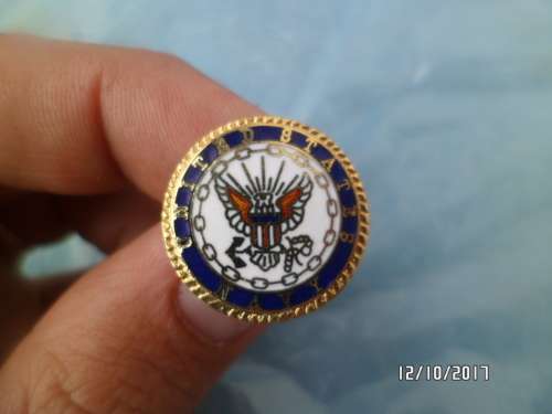 US Navy Logo Pin