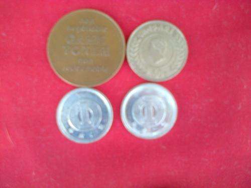 4 awesome tokens up for grabs!!Bargain price