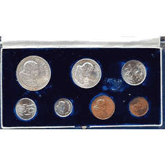 super rare 1965 Proof set with an ERROR R1 coin,bit of centre wrong struck bargain!!!FREE SHIPPING
