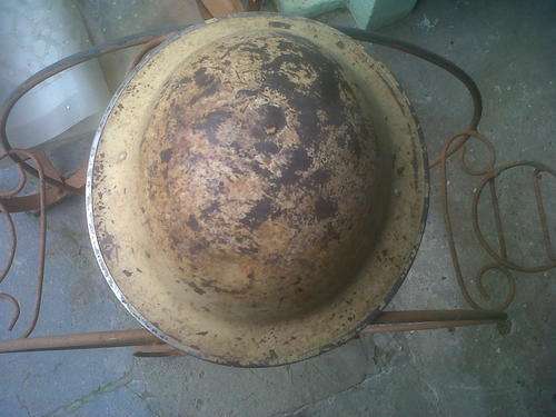 ORIGINAL VINTAGE RO&CO 1941 WORLD WAR 2 HELMET UP FOR GRABS!!BARGAIN