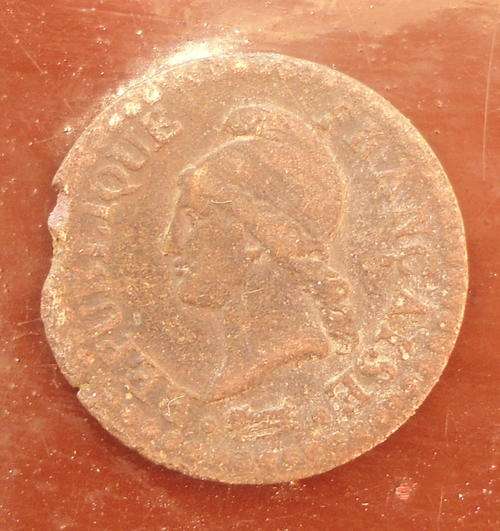 VERRY NICE UNKNOWN ANTIQUE COIN DIVED OUT THE SEE