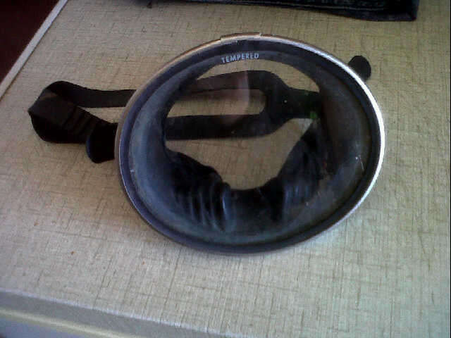 Rare find,Vintage diving goggle Nemrod Bali made in Spain.front cover is glass