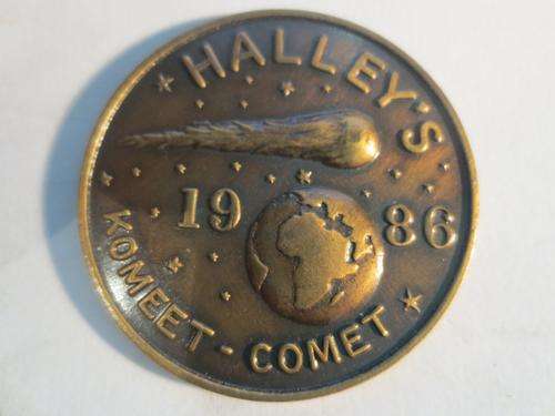 1986 HALLEY'S Comet (Komeet) TOKEN ### RARE ###