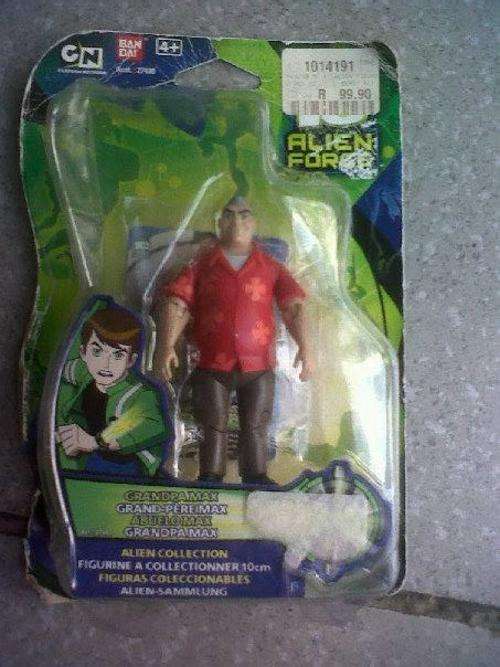 NEW SEALED BEN 10 GRANDPA MAX ACTION FIGURE