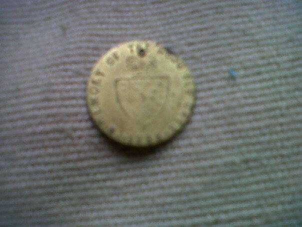 WOW A 1788 IN MEMORY OF THE GOOD OLD DAYS GEORGIVS 111 TOKEN HOLED