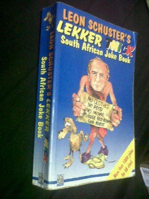 LEON SCHUSTERS LEKKER THICK JOKE BOOK