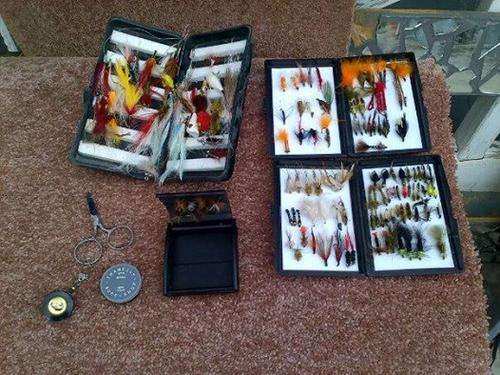 fly fishing lot