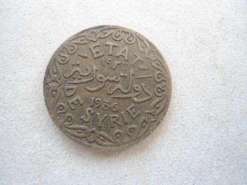 1936 ETAT DE SYRIE COIN