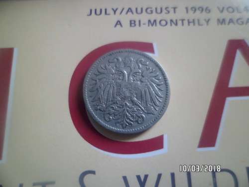 10 HELLER 1893