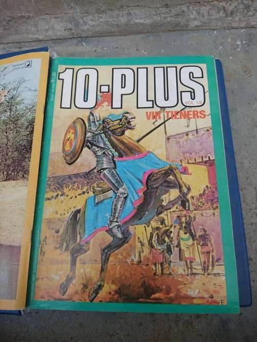 10-PLUS STORIES VIR TIENERS 1980 BOEK REEKS IN FILE.PUIK TOESTAND