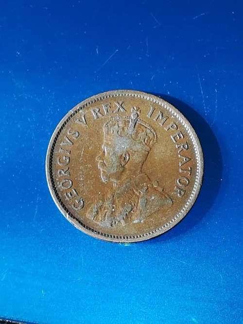 1935 1/2D UNION COIN