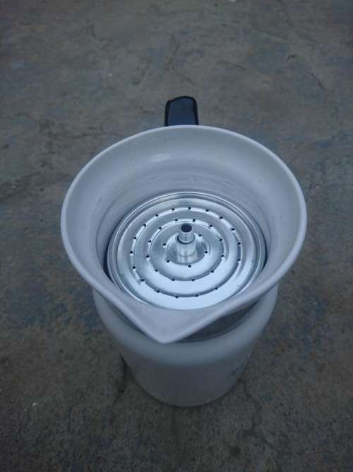 Corning Ware Blue CornflowerStove Top Perculator Coffee / Tea Pot