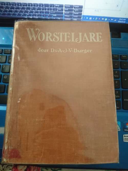 Worsteljare -Ds AJV Burger-Herinneringe van n Veldprediker-Republikeinse Magte-Tweede Vryheidsoorlog