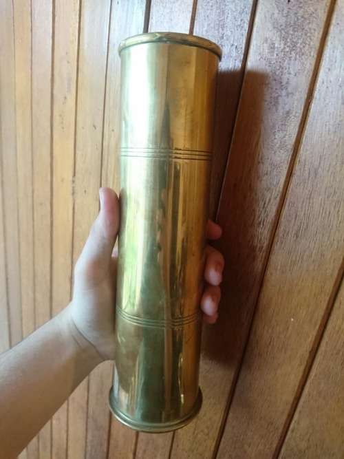 empty cannon shell(1918)25.5CM X 7.5CM
