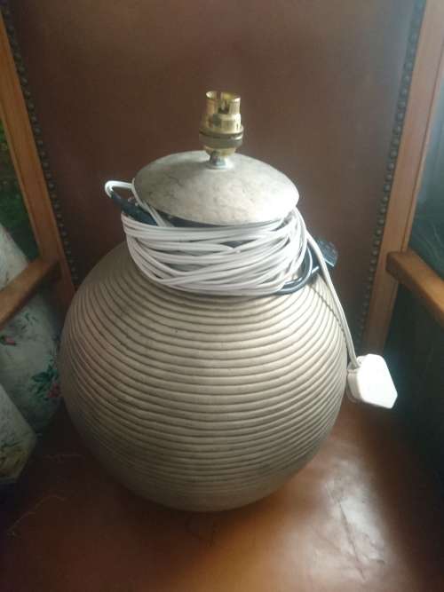 stunning metal lamp self collect ROBERTSON 47cm x 24cm
