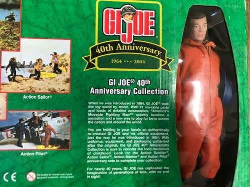 Original GI Joe 40th Annivesary man brand new in boxed set