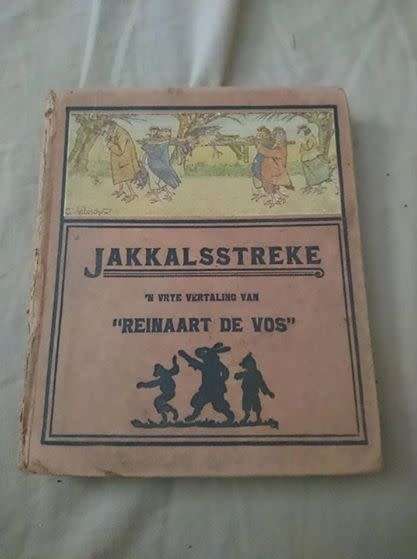 SKAARS jakkalsstreke n vrye vertaling van Reinhart de Vos deur p. A. M. Brink 1922