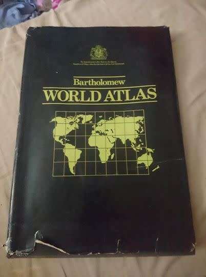 Bartholomew world atlas 1983
