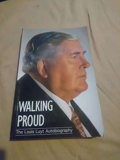Walking proud the Louis luyt autobiography Signed by Louis