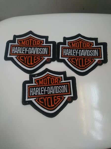 Original Motor Harley Davidson Cycles Embroidered Patches R120 each
