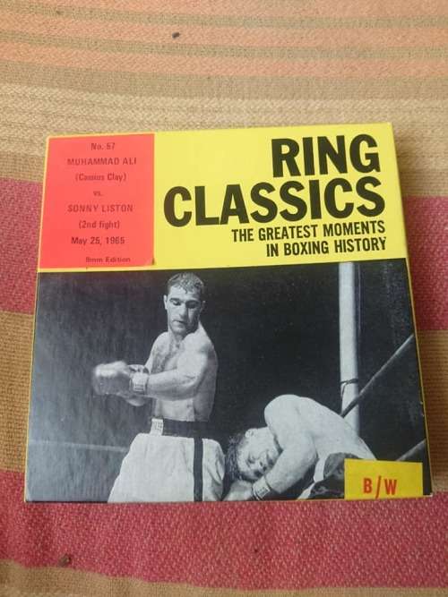 RARE FIND RING CLASSICS NO 57 MUHAMMAD ALI VS SONNY LISTON 1965