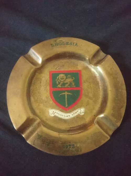 RHODESIA ARMY 1973 ASHTRAY