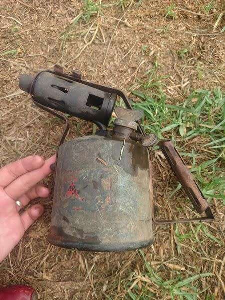 VINTAGE APEX PARAFFIN BLOW TORCH,NOT TESTED