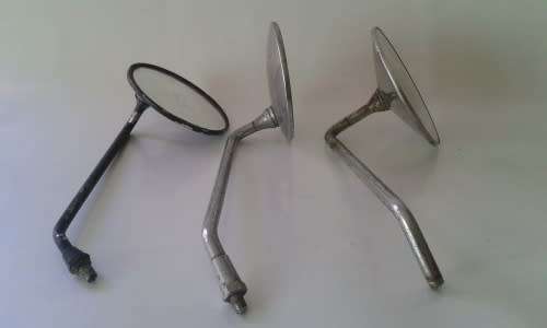 3 vintage side mirrors as per picture