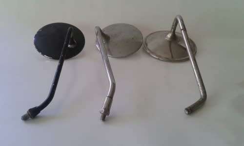 3 vintage side mirrors as per picture