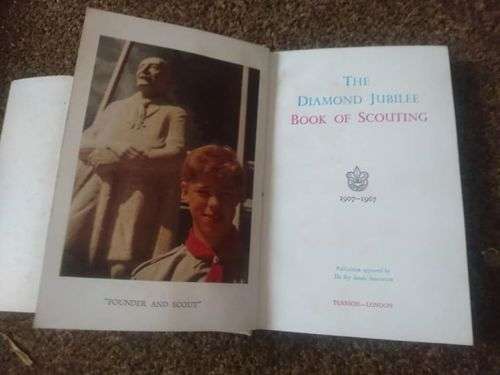 THE DIAMOND JUBILEE BOOK OF SCOUTING 1907-1967 1966 FIRST PRINT