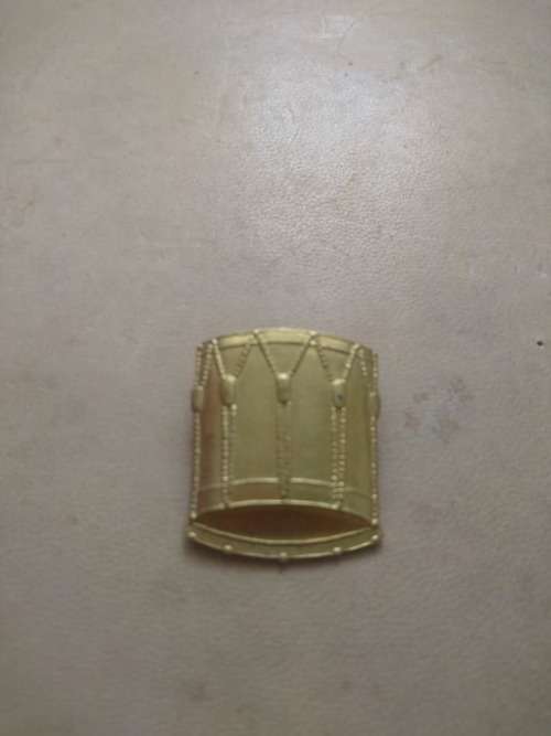 Military Musician Brass Drum Sleeve, Shoulder Badge