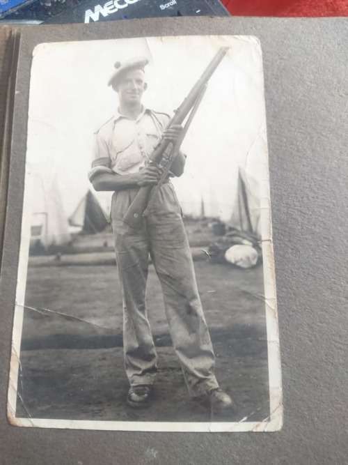 AWESOME FIND A WW2 PHOTO ALBUM WITH A POW STALAG IVB-concentration camp COPY BOOK