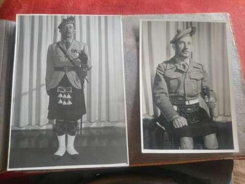 AWESOME FIND A WW2 PHOTO ALBUM WITH A POW STALAG IVB-concentration camp COPY BOOK