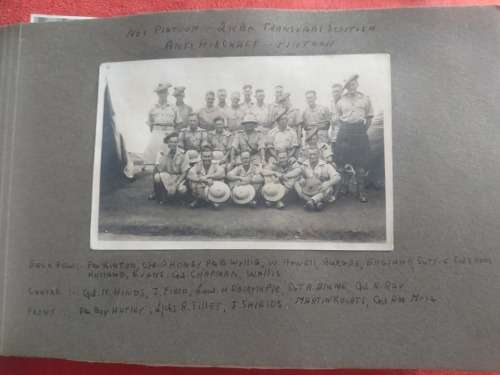 AWESOME FIND A WW2 PHOTO ALBUM WITH A POW STALAG IVB-concentration camp COPY BOOK