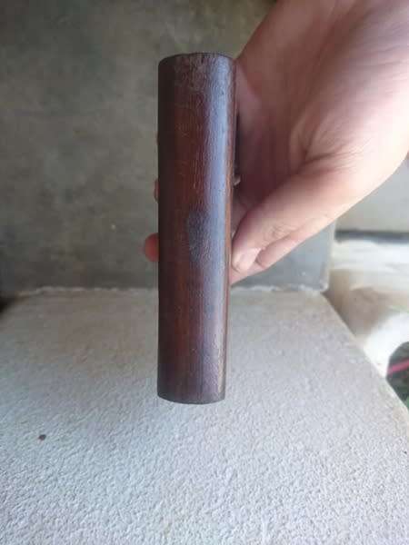lovely vintage handmade money holder/secret storage in the shape of a book