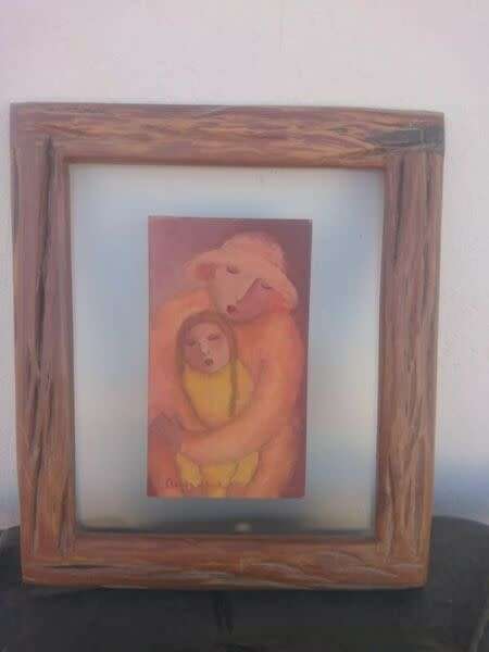 LOVELY FRAMED ART PIECE