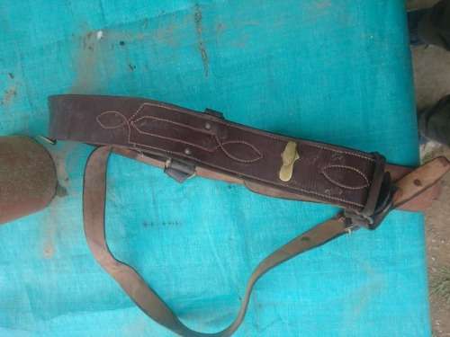 SAM BROWN BELT,FAIR CONDITION