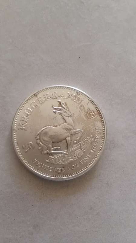 2018 KRUGERRAND 1 OZ FINE SILVER