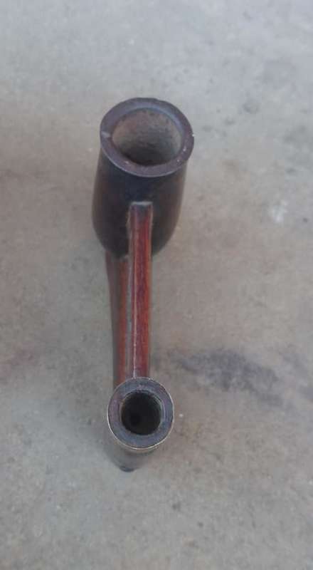 RARE FIND FOR THE PIPE COLLECTORS, BOER WAR PIPE MADE AS P.O.W.SADLY NOT SIGNED.